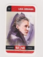 CARTE STAR WARS LECLERC  LEIA ORGANA  52 - Star Wars