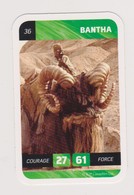 CARTE STAR WARS LECLERC   BANTHA   36 - Star Wars