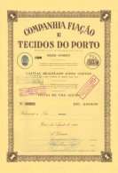 PORTUGAL, Acções & Obrigações, F/VF - Nuevos