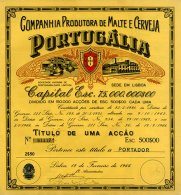 PORTUGAL, Acções & Obrigações, F/VF - Nuovi