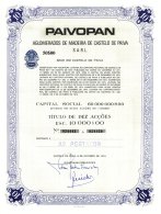 PORTUGAL, Acções & Obrigações, F/VF - Neufs