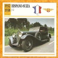 1932 FRANCE VIEILLE VOITURE HISPANO SUIZA J12 J 12- FRANCE OLD CAR - FRANCIA VIEJO COCHE - VECCHIA MACCHINA - Cars