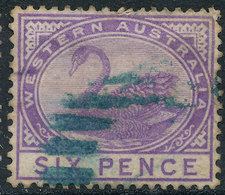 Stamp Australia 6p Used Lot75 - Usati