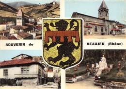 69-BEAUJEU- MULTIVUES - Beaujeu