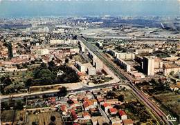 69-VENISSIEUX- VUE AERIENNE AVENUE AMBRAOISE-CROIZAT- CENTRE COMMERCIAL USINE BERLIET - Vénissieux