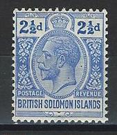 Brit. Solomon Islands SG 27, Mi 26 * MH - Isole Salomone (...-1978)