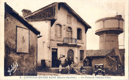 D65 CASTELNAU-RIVIERE BASSE < Vue Animée - LES POSTES Et CHATEAU D'EAU - Castelnau Riviere Basse