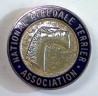 03072 SPILLA PIN BADGE CINOFILIA NATIONAL AIREDALE TERRIER ASSOCIATION - Andere & Zonder Classificatie