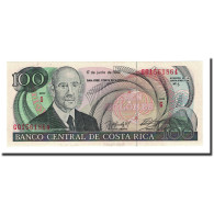 Billet, Costa Rica, 100 Colones, 1992-06-17, KM:258, NEUF - Costa Rica