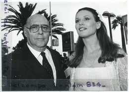 - Photo De Presse - Original - Rome - Mort De Roberto ROSSELLINI, Cannes, Marthe KELLER, 03-06-1977, TBE, Scans. - Famous People