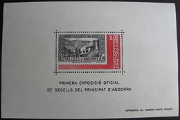 LOT FD/1903 - 1982 - ANDORRE - BLOC N°1 NEUF** - Hojas Bloque