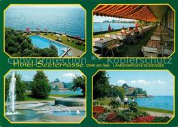 43148155 Langenargen Bodensee Hotel Seeterrasse Schwimmbad Uferpromenade Langena - Langenargen