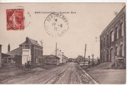 62-20788  -  BERTINCOURT   -  GRANDE RUE    - 1938 - Bertincourt