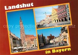 73148378 Landshut Isar St Martins Kirche Altstadt Rathaus Heilig Geist Kirche La - Landshut