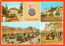 73148398 Luckenwalde Boulevard Ernst Thaelmann Strasse Denkmal Wappen Luckenwald - Luckenwalde