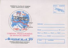 Romania 1995 Aeromfila Postal Stationery Unused (38588) - Lettres & Documents