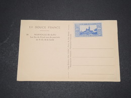 FRANCE - Vignette De Notre Dame De La Garde Sur Carte Postale Non Voyagé - L 16030 - Covers & Documents