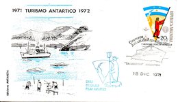 ARGENTINE. Enveloppe Commémorative De 1971. Premier Voyage Du Navire Libertad En Antarctique. - Polar Ships & Icebreakers