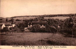 91 - VILLETTE Par VERT - Maison De Repos Et De Vacances Familiales - Vert-le-Petit