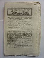 BULLETIN DES LOIS De PLUVIOSE AN VIII (1800) - BELGIQUE PAYS DE BOUILLON - RAPPORT ACCEPTATION DE LA CONSTITUTION - Décrets & Lois