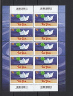 Deutschland BRD **  3386-3387  Schreibanlässe Danke Und Glück Kleinbogen Neuausgabe 3.5.2018 Postpreis 14,00 - Unused Stamps
