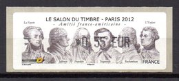 Vignette LISA  // Salon Du Timbre Amitié Franco Américaine // Paris 2012 - 2010-... Illustrated Franking Labels