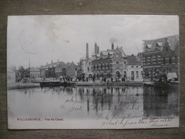 Cpa Willebroek Willebroeck - Vue Du Canal - Edit. Thomas Baggerman - 1904 - Willebroek