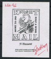 GB Gerald King Cinderella KNIGHT MAIL Chess Signed - Cinderella