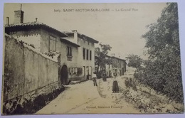 SAINT VICTOR SUR LOIRE-La Grand'rue - Sonstige Gemeinden