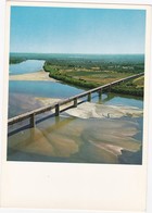 POSTCARD PORTUGAL LARGE  FORMAT  - SANTAREM - BRIDGE    - 21 Cm X 15 Cm - Santarem