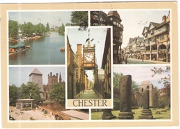 GB - Regno Unito - GREAT BRITAIN - 1994 - 25p + Flamme University Of Derby - Chester - Multivues - Viaggiata Da Leiceste - Altri & Non Classificati