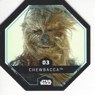 JETON LECLERC STAR WARS   N° 03 CHEWBACCA - Poder De La Fuerza