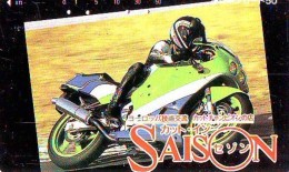 Télécarte Japon * MOTOR  * (1841)  Phonecard Japan * TELEFONKARTE * MOTORBIKE * MOTOR RACE * - Motos