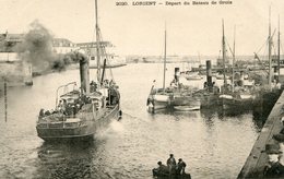 ILE DE GROIX *** DEPART DU BATEAU   *** - Groix