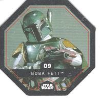 JETON LECLERC STAR WARS   N° 09 BOBA FETT - Poder De La Fuerza