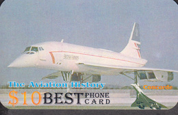 AVIATION PLANE CONCORDE SET OF 24 PHONE CARDS - Avions