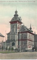 Bruxelles - CPA - Brussel - Exposition 1910 - Pavillon De La Ville De Liège - Expositions Universelles