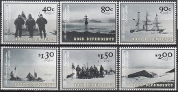 Ross Depency 2002 Michel 78 - 83 Neuf ** Cote (2005) 8.50 Euro 100 Ans Expedition De Robert Scott - Unused Stamps