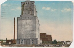 Canada Saint John, CPR Elevator West, 1919! - St. John