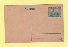 SAAR - Entier Postal - Carte Postale - CP23 - Postwaardestukken