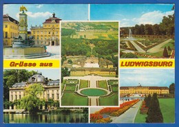 Deutschland; Ludwigsburg; Schloss Monrepos; Multibildkarte - Ludwigsburg