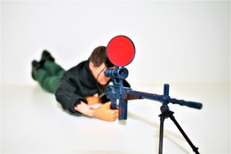 Vintage ACTION MAN PARTS : SIG 510-4 - Original Hasbro 1970's - Palitoy - GI JOE - Sniper - Action Man