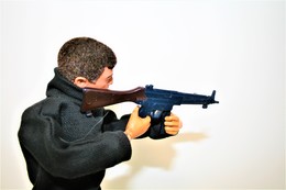 Vintage ACTION MAN PARTS : TOM STONE MP5 - Original Hasbro 1970's- Palitoy - GI JOE - Action Man