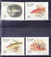 PORTUGAL MADEIRE, YT 136/9 ** MNH,  (8B49) - Fishes