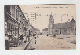 72 - MAROLLES LES BRAULTS / PLACE DE L'EGLISE - Marolles-les-Braults