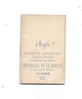 10756 - Calendrier 1898 ,Imprimerie De La Bourse LE HAVRE - Small : ...-1900