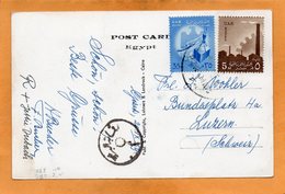 Egypt Postcard Mailed - Cartas & Documentos