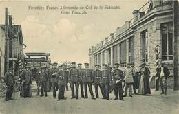 DOUANIERS -  Frontière Franco-Allemande Au Col De La Schlucht.Hôtel Français. - Douane