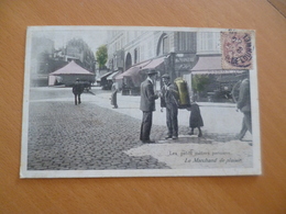 CPA 75 Paris Série Paris Les Petits Métiers Parisiens Le Marchand De Plaisir - Lots, Séries, Collections