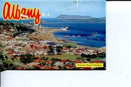 (Booklet 72) Postcard Booklet -  (written / écrit) - WA - Albany - Albany